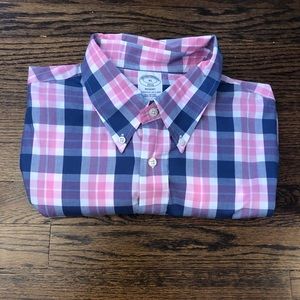 Brooks Brothers Plaid Button Down